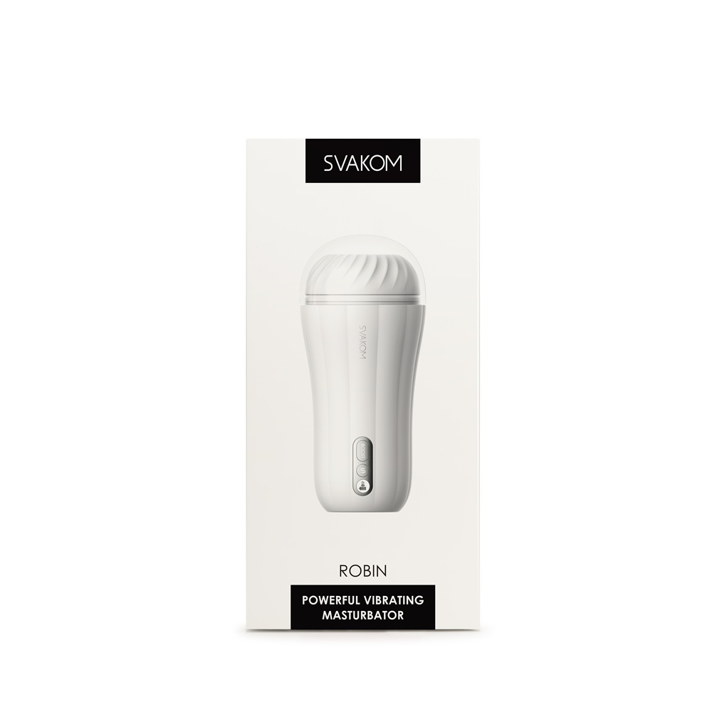 Svakom Robin Rechargeable Vibrating Masturbator