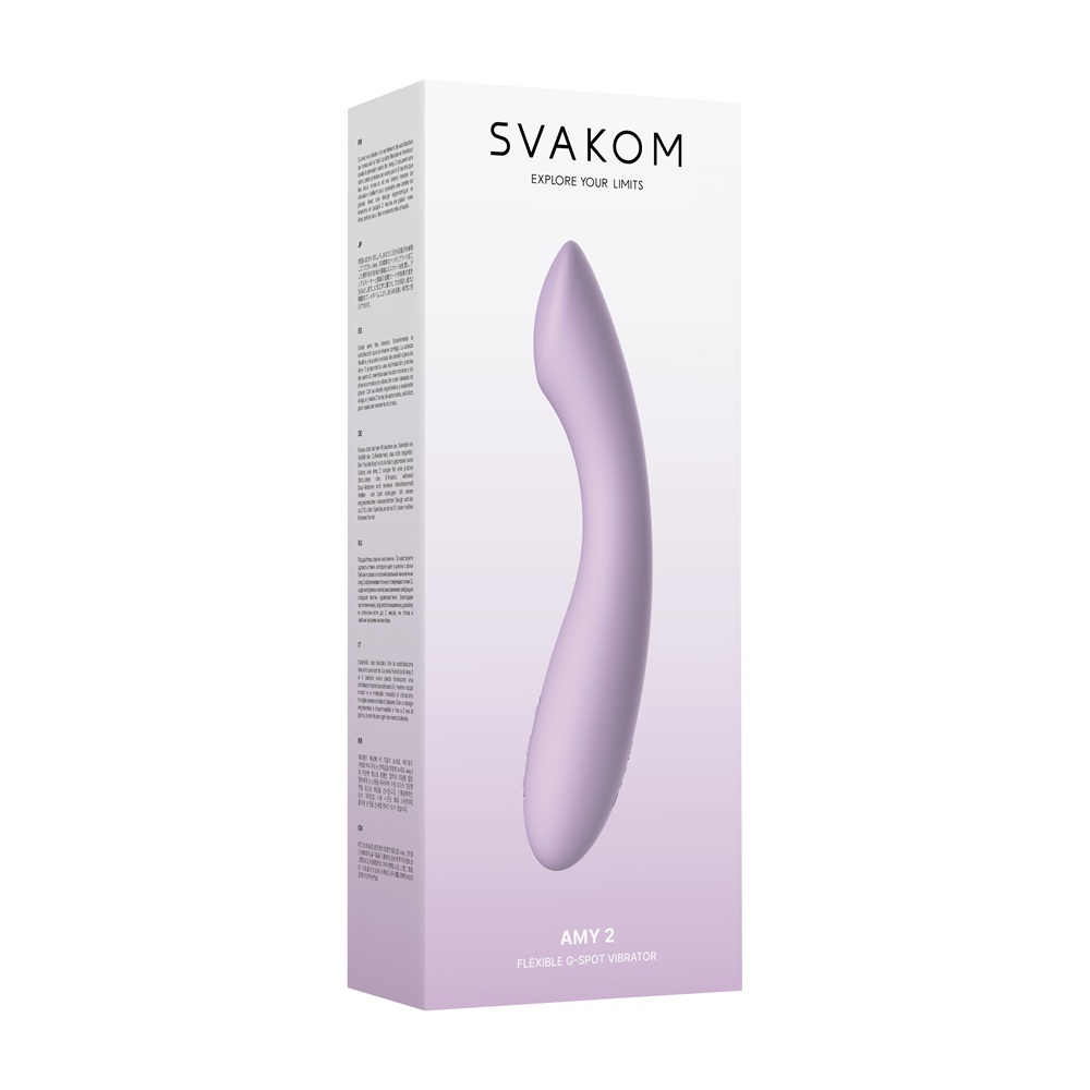 Svakom Amy 2 G-Spot and Clitoral Vibrator Lilac