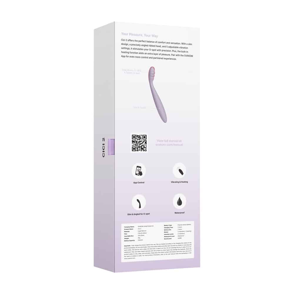 Svakom Cici 2 Flexible Head Slim Vibrator