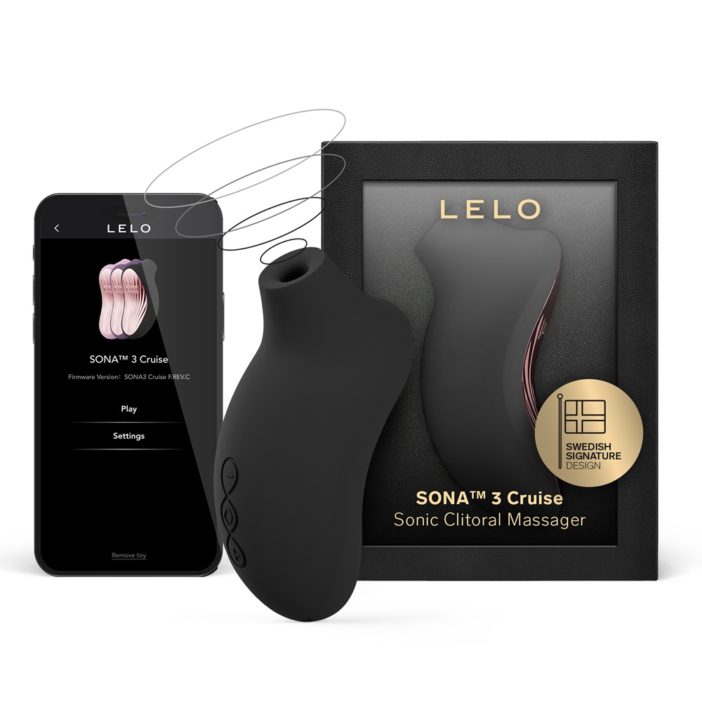 LELO Sona 3 Cruise Clitoral Massager Black