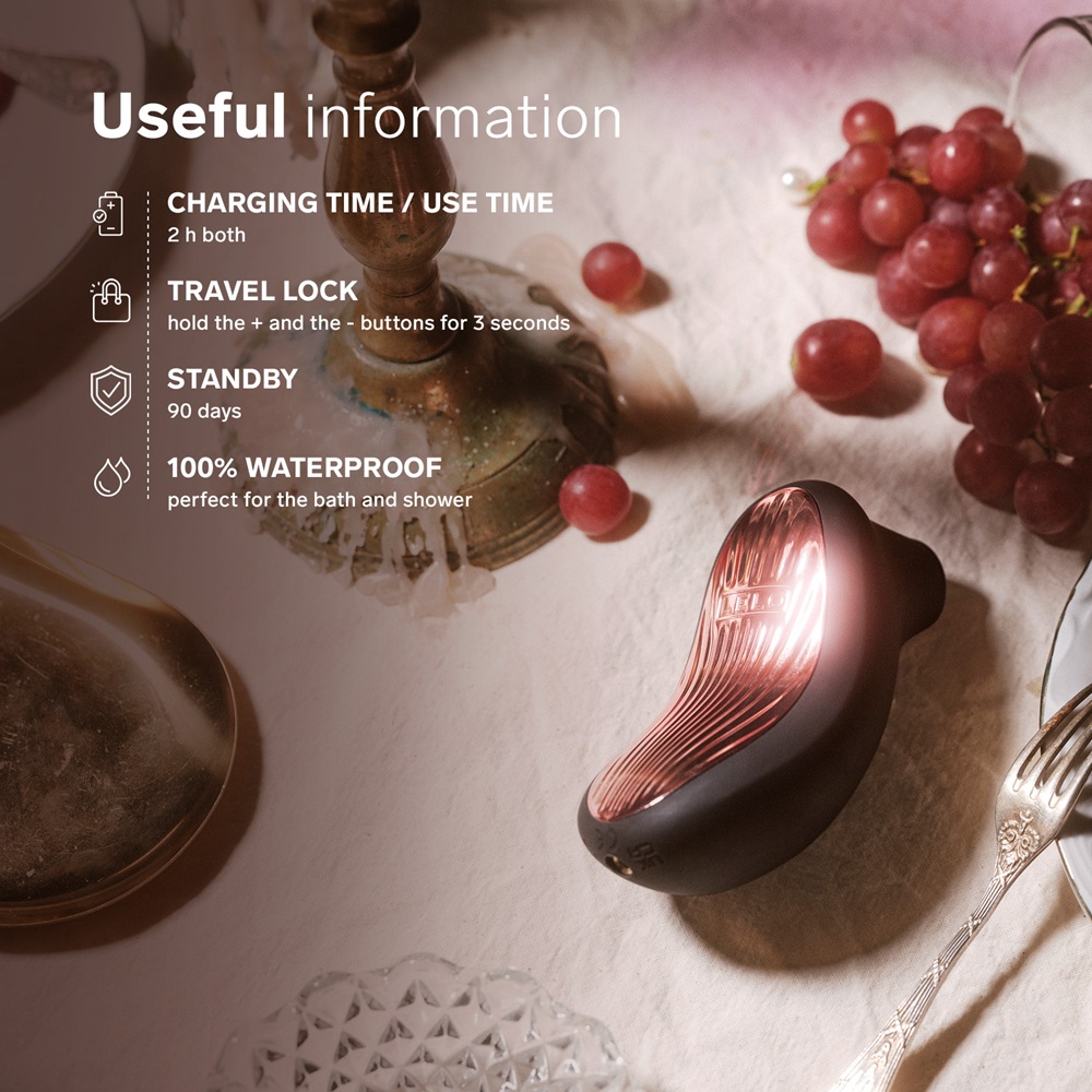 LELO Sona 3 Cruise Clitoral Massager Black