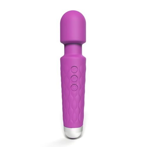 Loving Joy 20 Function Wand Vibrator Purple