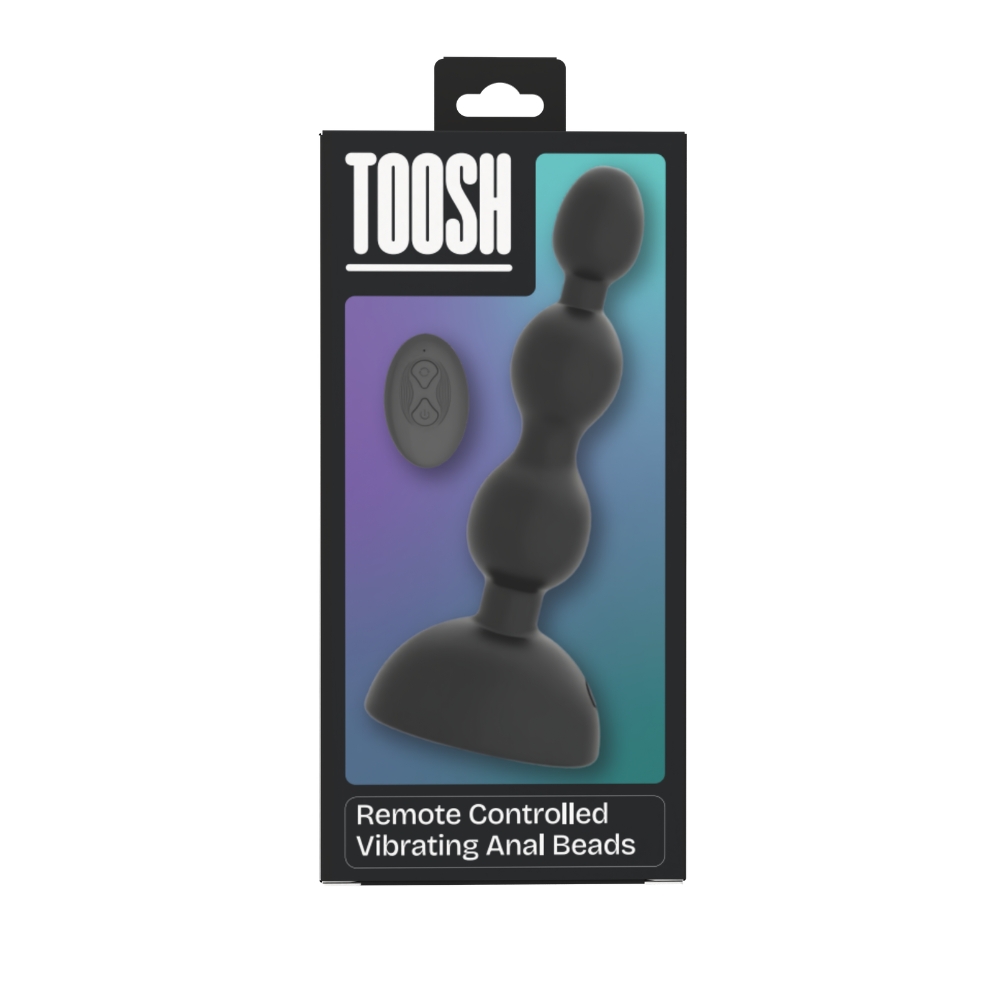 Toosh Remote Controlled Vibrating Anal Beads