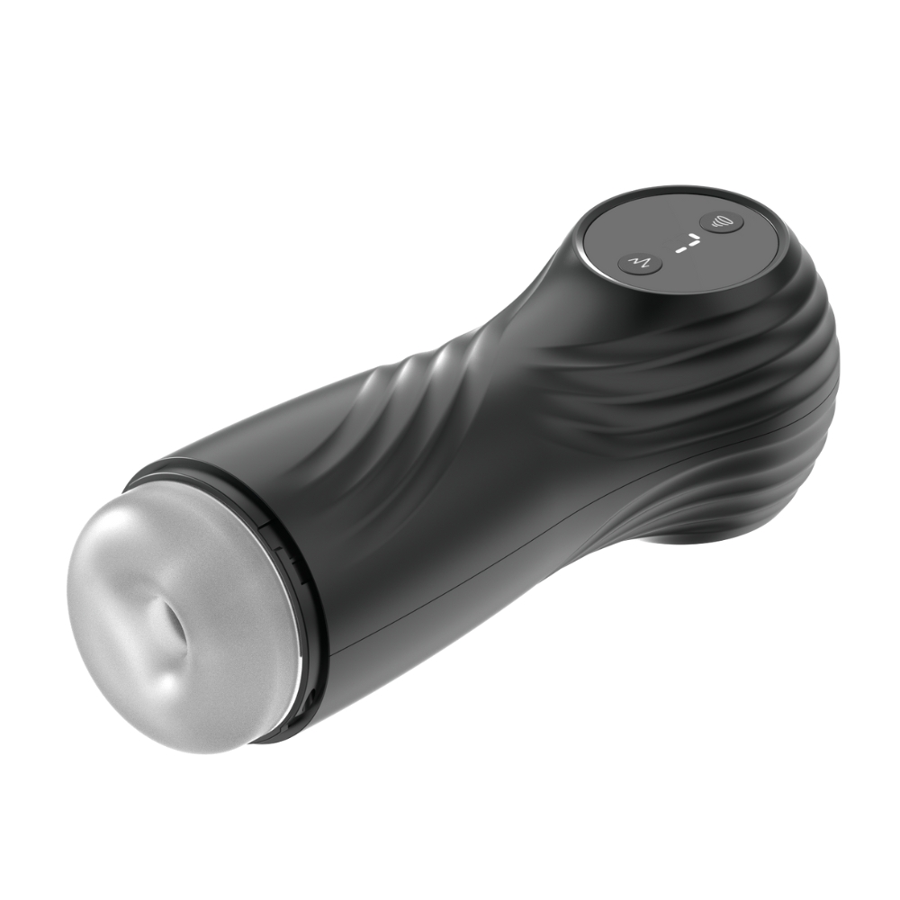 Rev Sucking and Vibrating Male Masturbator