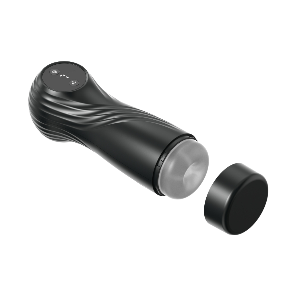 Rev Sucking and Vibrating Male Masturbator