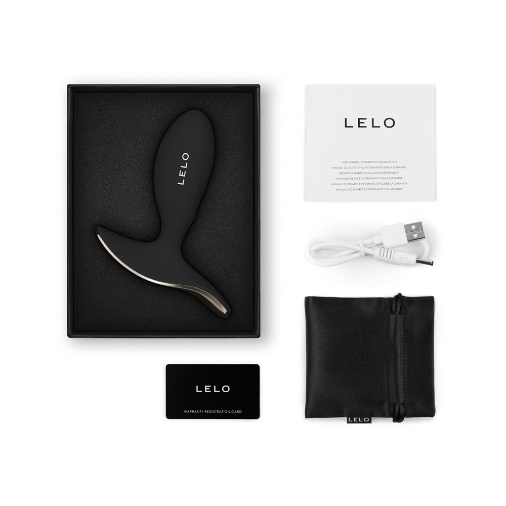LELO Surfer 2 Unisex Anal Vibrating Plug Black